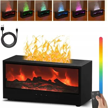 Zvlhčovač vzduchu Difuzér aromaterapeutických olejů s efektem komínového zvlhčovače 150 Ml