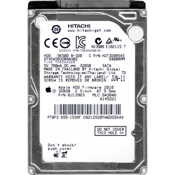 Interní pevný disk Pevný disk Hitachi TravelStar 5K500.B HTS545032B9A302 320 GB SATA II 2,5"