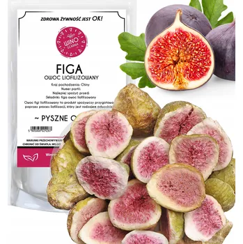 Sušená potravina Fík lyofilizovaný půlky lahodné ovoce 100g - lyofilizované ovoce