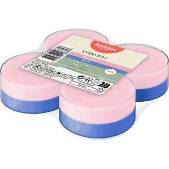 Svíčka Vonné čajové svíčky Bolsius EVERYDAY | Žvýkačka | 4 ks | 8h