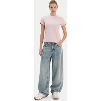 Dámské tričko Guess T-Shirt V4YI21 KCDH1 Růžová Regular Fit M