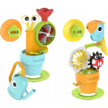 Hračka pro nejmenší Yookidoo Točící se Vodní Zahrádka hračka do vody do Vany