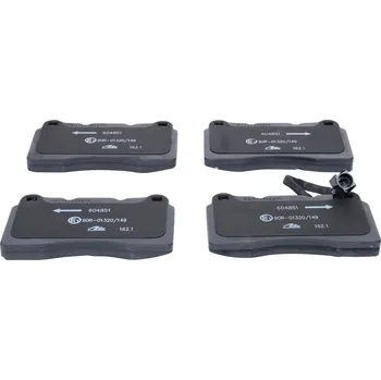 Brzdová destička PŘEDNÍ BRZDOVÉ DESTIČKY ATE 13.0460-4851.2