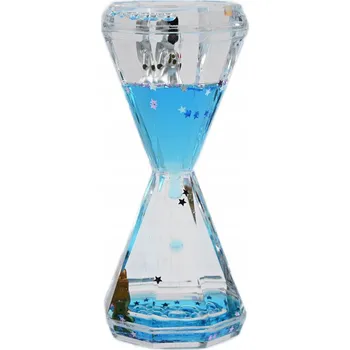 Hodiny GELOVÉ PŘESÝPACÍ HODINY PRO DĚTI 5 MINUT VODNÍ HODINY S FIGURKOU ASTRONAUTA