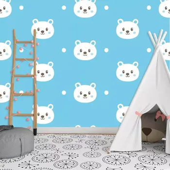 Tapeta Sablio Tapeta Medvídci - 125x75 cm