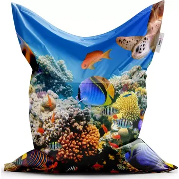 Sedací pytel Sablio Sedací vak Classic Korálový útes - 150x100 cm