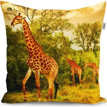 Polštář Sablio Polštář Žirafy - 40x40 cm