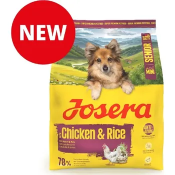 Krmivo pro psa Josera 900g Mini Senior with Chicken / Rice dog