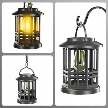 Venkovní osvětlení SADA 2 SOLÁRNÍCH LED SVĚTEL VODĚODOLNÝCH IP65 SE SOLÁRNÍMI PANELY