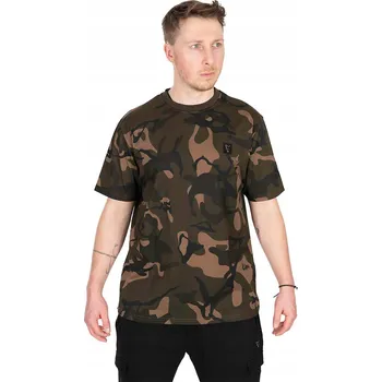 Pánská móda Tričko Camo T-shirt Velikost XXL Fox