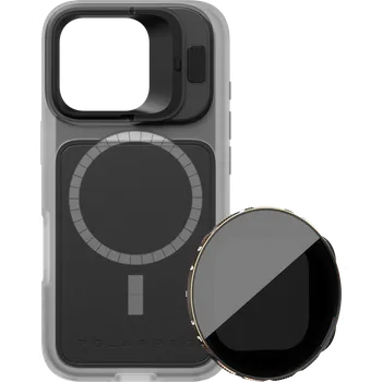 Pouzdro na mobilní telefon PolarPro Kit - LiteChaser iPhone 16 Pro BaseCase Clear + VND 3-5 Filter