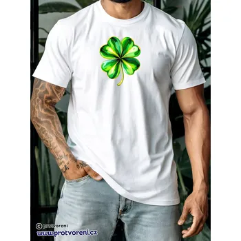 Dámské tričko Trička s potiskem Tričko s potiskem, ČTYŘLÍSTEK, 1 ks zvolte VELIKOST textilu ZDE:: XS - velikost typ Beagle