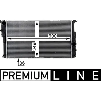 Chladič motoru Chladič, chlazení motoru MAHLE 8MK 376 782-251