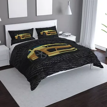 Povlečení Sablio Povlečení Chevrolet Camaro Puntíky - 140x200 / 90x70