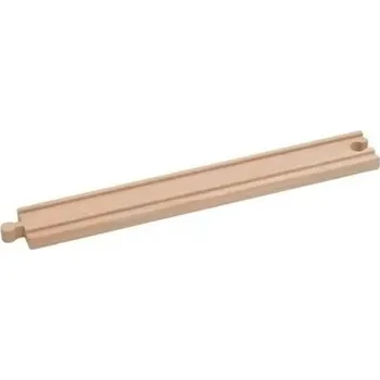 Dřevěná hračka Dřevěná super dlouhá rovná trať 29,4 x 4 x 1,2 cm kolej pro vlakovou dráhu Dlouhý přímý úsek pro rozšíření dřevěné železnice