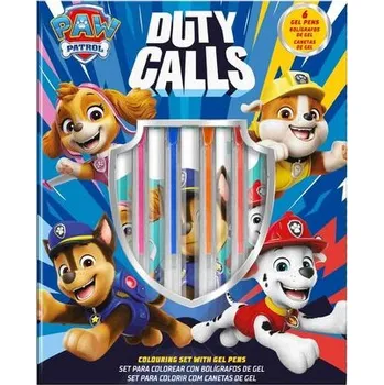Długopisy żelowe z książeczką z zadaniami Paw Patrol, Kids
