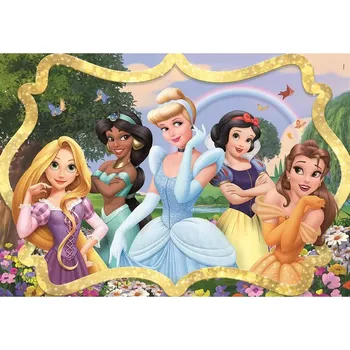 Puzzle Clementoni puzzle Disney princezny: V zahradě 104 dílků