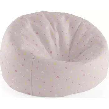 Sedací pytel Sablio Sedací vak Cocoon Hvězdy a puntíky - 115 x 75 x 45 cm