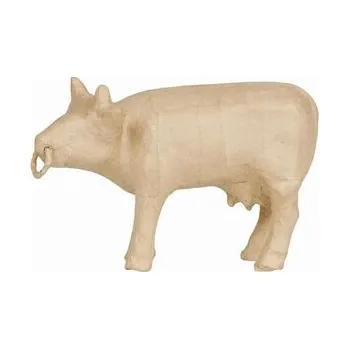 Figurka Figurka Krowa z pierścieniem 12,5x5x8cm, Decopatch