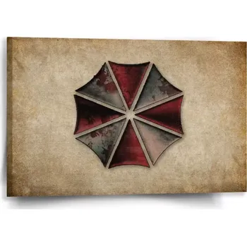 Obraz Sablio Obraz Resident Evil Umbrella Corporation Vintage - 60x40 cm