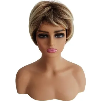 Paruka Paruka krátké syntetické blond vlasy Texas Hair