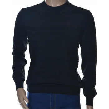 Podprsenka Pánský bavlněný svetr elegantní černý 100% bavlna XL