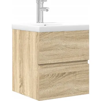 Koupelnový nábytek 2dílná sada koupelnového nábytku, barva dub sonoma