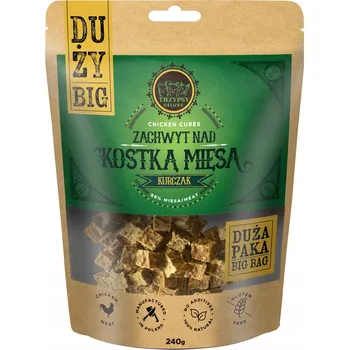 Pamlsek pro psa TŘI PSI VELMI NADŠENÍ Z KOSTKY KUŘECÍHO MASA