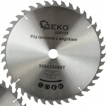 Řezný kotouč Řezný kotouč na dřevo Geko G00155 350x32 mm