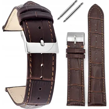 Řemínek na hodinky Kožený řemínek na hodinky Tekla T-04.02 XXL EXTRA LONG 24 mm