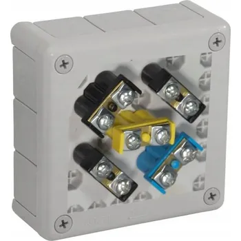 Elektroinstalační krabice Elektroinstalační krabice na omítku Viplast 118 x 118 x 46 mm