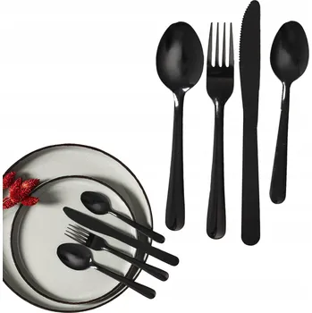 Příbor Sada příborů HowHomely MONO 16 ks