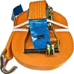 Upínací pás s ráčnou a háky 5T/10m/50mm