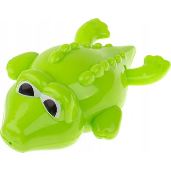 Hračka pro nejmenší Hračka Kaichi do koupele natahovací plovoucí krokodýl