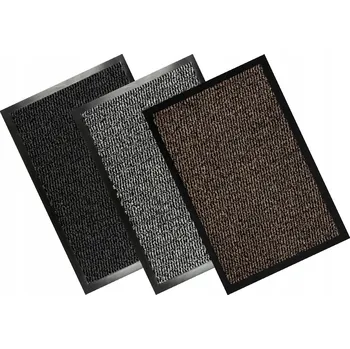 Rohožka Gumová rohožka Krystynka do interiéru 120 x 180 cm šedá