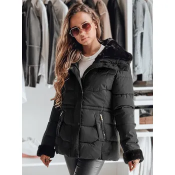 Dámská parka Dstreet Dámská bunda prošívaná WINTERGIRL TY4933 Barva: Černá, Velikost: XL