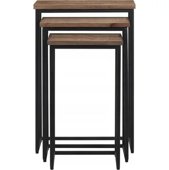 Konferenční stolek Konferenční stolek VidaXL obdélníkový 45 x 30 x 65 cm šedý