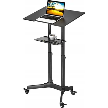 Psací stůl Obdélníkový psací stůl Luka ESD1 16 x 26 x 124 cm černý