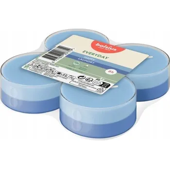 Svíčka Vonné čajové svíčky Bolsius EVERYDAY | Svěží Prádlo | 4 ks | 8 h