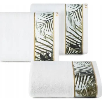 Ručník EVA 17 RUČNÍK DO KOUPELNY STŘEDNÍ 50x90 cm 1 KS BÍLÝ