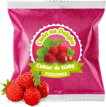 Obraz Cukr na cukrovou vatu barevný růžový pro stroj na chuťový krém 100 g