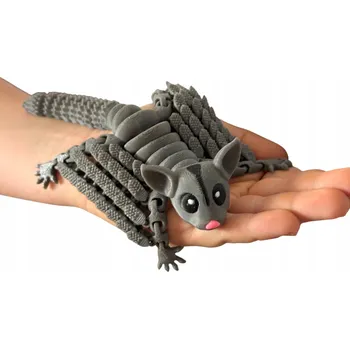 Figurka Pohyblivá 3D poletuška, realistické detaily, antistresová hračka, dárek