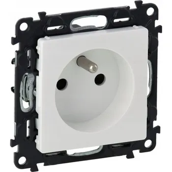 Elektrická zásuvka Elektrická Zásuvka nástěnná Legrand bílá 753180
