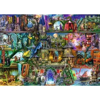 Puzzle RAVENSBURGER Puzzle Mýty a legendy 1000 dílků