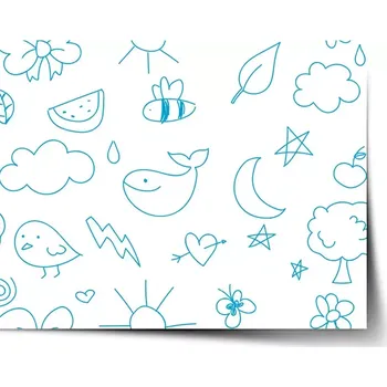 Plakát Sablio Plakát Kreslení nejmenších - 60x40 cm