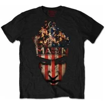 Pánské oblečení Merch Marilyn Manson: Tričko Crown M