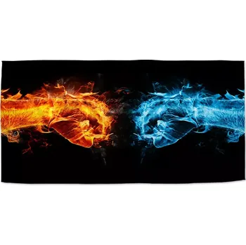 Osuška Sablio Ručník Ohnivé pěsti - 30x50 cm