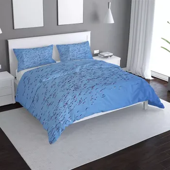 Povlečení Sablio Povlečení Hejno ptáků - 140x220 / 90x70