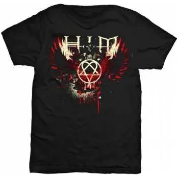Merch HIM: Tričko Wings Splatter M