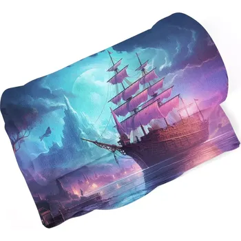 deka Sablio Deka Magická plachetnice pod měsícem - 150x120 cm